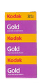 Kodak Gold 200 135/36 - 3er Pack Color Negative Filme MHD 02/2026 NEU&OVP