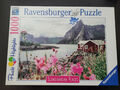Puzzle Reine, Lofoten, Norwegen 1000 komplett Ravensburger Sammlung Paket