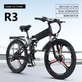 Ebike Klapprad Elektrofahrrad E-Bike 26 Zoll 800W Shimano Pedelec E Fahrrad mtb