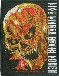 Five Finger Death Punch and Justice for None Aufnäher gewebt Patch woven