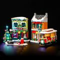 LocoLee Licht Kit für Lego 10308 Holiday Main Street Christmas Village Classic