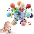Baby Rassel Greifling Spielzeug Beißring Kleinkindspielzeug ab 3Monate Spielzeug