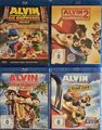 4 Blu-rays - Alvin und die Chipmunks 1-4