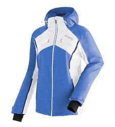 Damen Ski Jacke Skijacke Blau Weiss Weiß Monzabon Maier Sports Gr. 42