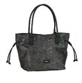 Gabor Damen " Glitter Shopper " schwarz  Handtasche Schultertasche