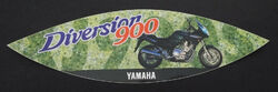 Werbe-Aufkleber Yamaha XJ 900 S Diversion Motorrad Tourer Vierzylinder Kardan