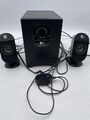 Logitech X210 Computer Surround Sound / Lautsprecher-Set /schwarz /kabelgebunden