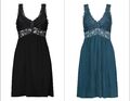 Hunkemöller Slipdress S M XXL Nachtkleid Nachthemd NEU Petrol Blue Schwarz TOP