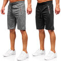 Hose Kurzhose Bermudas Shorts Sporthose Basic Kurze Herren Mix BOLF Unifarben