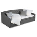 Schlafsofa 90x200 Polsterbett Ausziehbett Sofa Gästebett Bett Couch Homestyle4u