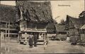 Ak Batakkampong Sumatra Indonesia, Dorfpartie, Häuser, Dorfbewohner - 10783940
