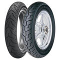 PAAR MOTORRADREIFEN DUNLOP 90/90-19 D408 HD + 200/55-17 D401 HD