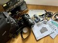 Nikon D3200 24.2 MP SLR-Digitalkamera Set - Schwarz (AF-S DX 18-55mm VR II Kit)