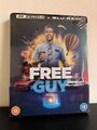 Free Guy - Limited Edition Steelbook (4K UHD Blu-Ray) *NEU & OVP* Ryan Reynolds