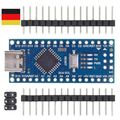 Arduino Nano V3.0 Board Atmega328P kompatibel USB-C CH340G 5V 16MHz ungelötet