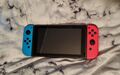 Nintendo Switch Konsole mit Joy-Con - Neon-Rot/Neon-Blau/Grau(ohne Verpackung) 