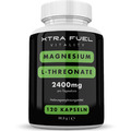 Magnesium L-Threonate | 120 Kapseln | 2400mg pro Portion | Vegan & Geprüft