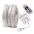1-25m LED Stripe RGB Leiste Streifen 5050 230V Band Licht Leuchte Lichterkette