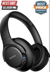 Kabellose Bluetooth Kopfhörer Ohrhörer über Ohr schwarz Stereo Gerät NEU AUF LAGER