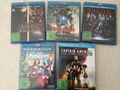 Marvel Blu-Ray Paket - Iron Man 1-3, Avengers, Thor, Captain America  6 Blu-Rays