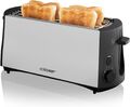 Cloer 3710 Langschlitztoaster, 4 Scheiben, 1380 W, NEU