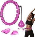 24 Teile Hula Hoop mit Gewicht Kugel Smart Hula Hoop Reifen Fitness Einstellbar