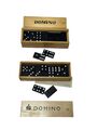 2x Hochwertiges Vollholz Domino Spiel  Dominosteine TOP #5417