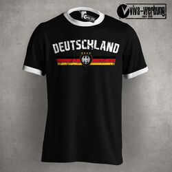 Deutschland T-Shirt 2021 Europmeisterschaft Fussball Germany Trikot Weltmeister
