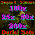 Diablo 4 Duriel Season 4 Mats  25x - 200x Sets Softcore | SCHNELLE LIEFERUNG