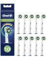 Oral-B CrossAction Aufsteckbürsten 10x Zahnbürstenaufsatz CleanMaximiser Weiß
