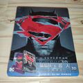 Batman v Superman: Dawn of Justice 3D Steelbook [Blu-ray] - NEUF