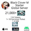  Black Clover M – STARTER – Global Server – Black Asta 🙂