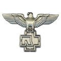 Rammstein Logo mit Adler Pin aus Metall ca. 7cm / Eagle / Deutschland / Germany
