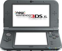 New Nintendo 3DS XL metallic schwarzSehr gut: Wenige Gebrauchsspuren, voll funktionstüchtig
