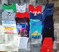 Junge Kinder Kleidungspaket,Bekleidung 19 Teile T-Shirt Shorts Gr.122-128🔥🔥