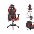 Bürostuhl Gaming-Stuhl Neigbar Kunstleder Rot Gaming Sessel Computerstuhl
