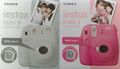 Fujifilm Instax Mini 9 Instant Kamera Sofortbild smokey white oder Flamingo pink