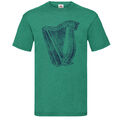 T-Shirt Irish Harp Home Nations Irland Dublin Geburtstagsgeschenk IRL Fußballfan