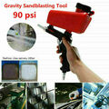 Portable Media Spot Sand Blaster Gun Hand Held Air Gravity für W6S0 Feed