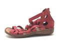 Josef Seibel Damen Sandale Sandalette Pantolette Rot Gr. 38 (UK 5)