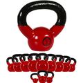 MOVIT Kettlebell 2-24 kg Gusseisen Kugelhantel Schwunghantel Kugelgewicht Vinyl