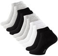 10 Paar Essentials Sneaker-Socken, Unisex, von STARK SOUL - Baumwolle 