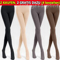 Damen Thermo Leggings Hose Warm Weich Blickdicht Herbst  Mädchen Gefüttert ^DE