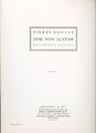 Livre Pour Quatuor Partition | Pierre Boulez | Partitur | Alphonse Leduc