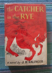 The Catcher in the Rye a novel by J.D. Salinger, Little Brown 1951, + Beilage