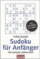Sudoku für Anfänger: 102 einfache Zahlenrätsel: 102 einf... | Buch | Zustand gut