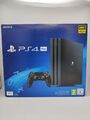 Sony PlayStation 4 Pro 1TB Heimkonsole CUH6 - Schwarz Mit 2 Controller!