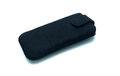 Handy Tasche Etui Hülle schwarz mit Magnetverschluss für Swisstone SC 560