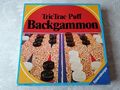 Backgammon - - Tric Trac Puff  - - Ravensburger - - Brettspiel - - mit Anleitung