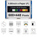 5.65" 7-Color E-ink Display Kit für RPI Raspberry Pi 3 Model A B Plus 4 Zero 2 W